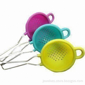Skimmer and Colanders, Made of Food-grade Silicone, with FDA/LFGB Standards